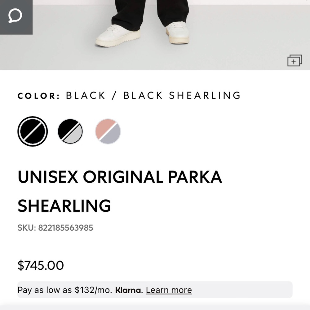 Moose knuckles kids M black (boys Sz 8-20)